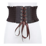 Corset Tassels Elastic Belt-Belts-Arimonz-Coffee-Arimonz