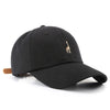 Cotton Baseball Cap for Women Casual Snapback Hat Baseball Cap-Women's Caps-Arimonz-black-Arimonz