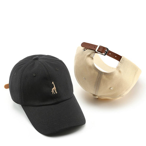 Cotton Baseball Cap for Women Casual Snapback Hat Baseball Cap-Women's Caps-Arimonz-Arimonz