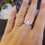 Creative Cry Face Rings for Women Trendy Resizable Ring Jewelry-Rings-Arimonz-Arimonz