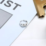 Creative Cry Face Rings for Women Trendy Resizable Ring Jewelry-Rings-Arimonz-Arimonz