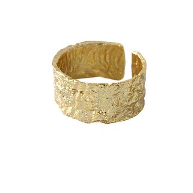 Creative Geometric Ring-Rings-Arimonz-Gold-Arimonz
