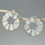 Creative Pencil Shavings Design Stud Earrings for Women Fine Jewelry-Earrings-Arimonz-Arimonz