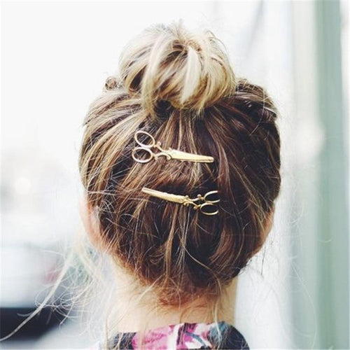 Creative Scissors Shape Hair Clip-Hair Accessories-Arimonz-Arimonz