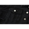 Cropped Denim Jacket-Jean Jackets-Arimonz-Arimonz