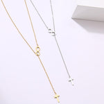 Cross and Infinity Necklaces Pendant For Women Simple Design Necklace Jewelry-Necklaces-Arimonz-Arimonz