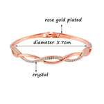 Cross Bangle Charm Bracelet-Braceletes-Arimonz-Arimonz