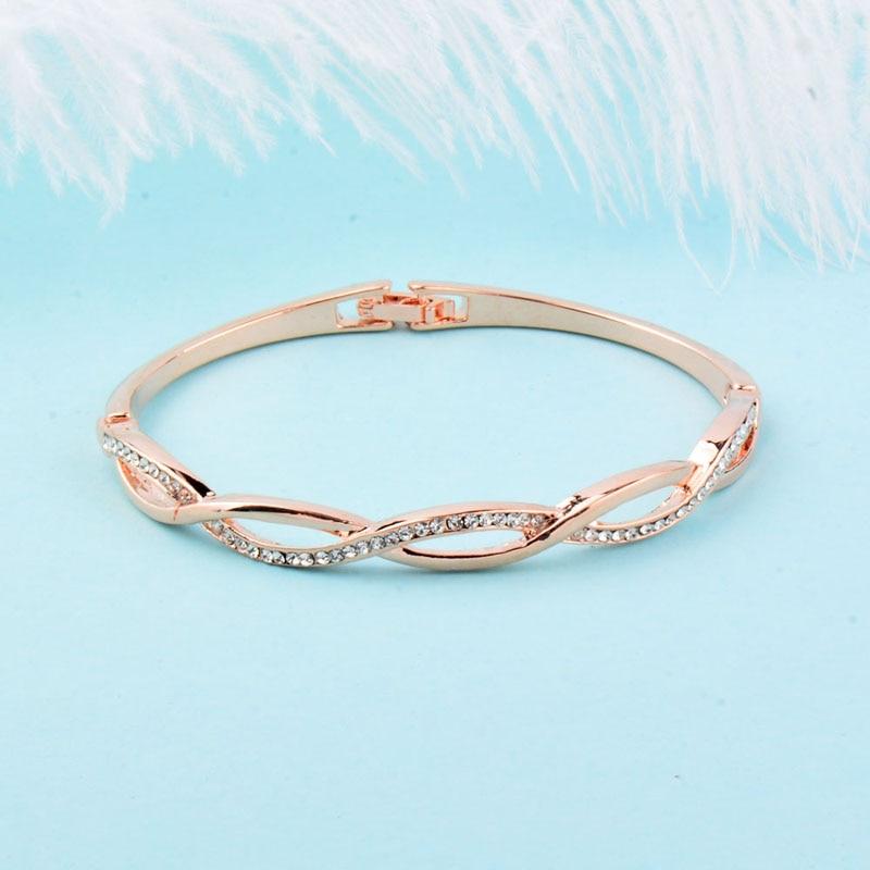 Cross Bangle Charm Bracelet-Braceletes-Arimonz-Arimonz