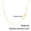 Cross Pendant Necklace for Women Jewelry Choker Necklace-Necklaces-Arimonz-Arimonz