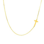 Cross Pendant Necklace for Women Jewelry Choker Necklace-Necklaces-Arimonz-gold-Arimonz