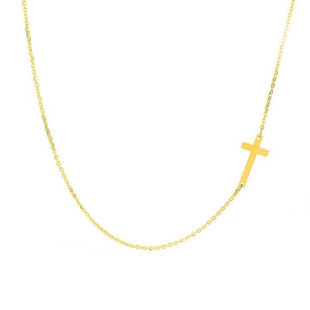 Cross Pendant Necklace for Women Jewelry Choker Necklace-Necklaces-Arimonz-gold-Arimonz