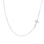Cross Pendant Necklace for Women Jewelry Choker Necklace-Necklaces-Arimonz-silver-Arimonz