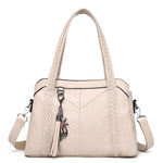 Crossbody Shoulder Bag-Handbags-Arimonz-White-Arimonz