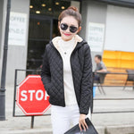 Crossed Padded Jacket-Bomber Coats-Arimonz-Black-S-Arimonz