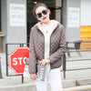 Crossed Padded Jacket-Bomber Coats-Arimonz-Khaki-S-Arimonz