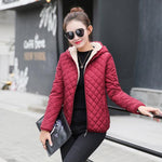 Crossed Padded Jacket-Bomber Coats-Arimonz-Wine Red-S-Arimonz