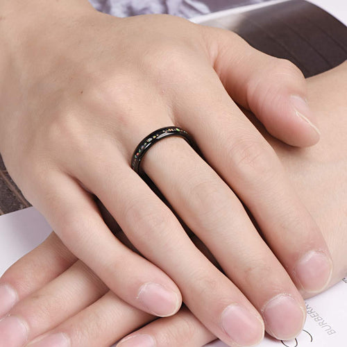 Crushed Fire Opal Ring-Rings-Arimonz-Arimonz