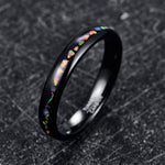 Crushed Fire Opal Ring-Rings-Arimonz-Arimonz