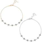 Crystal Anklets For Women Boho Anklet Strap Bracelet on the Leg-Anklets-Arimonz-Arimonz