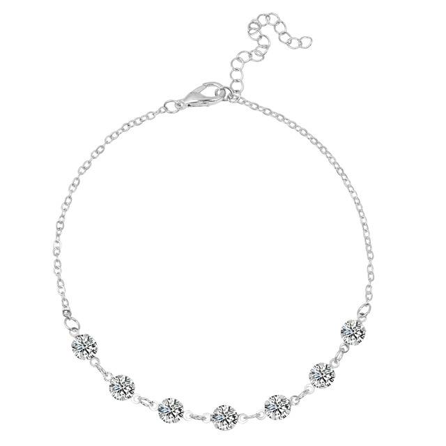 Crystal Anklets For Women Boho Anklet Strap Bracelet on the Leg-Anklets-Arimonz-Gold-Arimonz