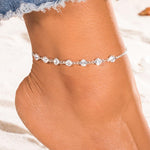 Crystal Anklets For Women Boho Anklet Strap Bracelet on the Leg-Anklets-Arimonz-Arimonz