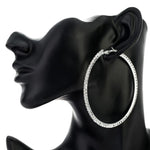 Crystal Earrings Hoops-Earrings-Arimonz-Arimonz