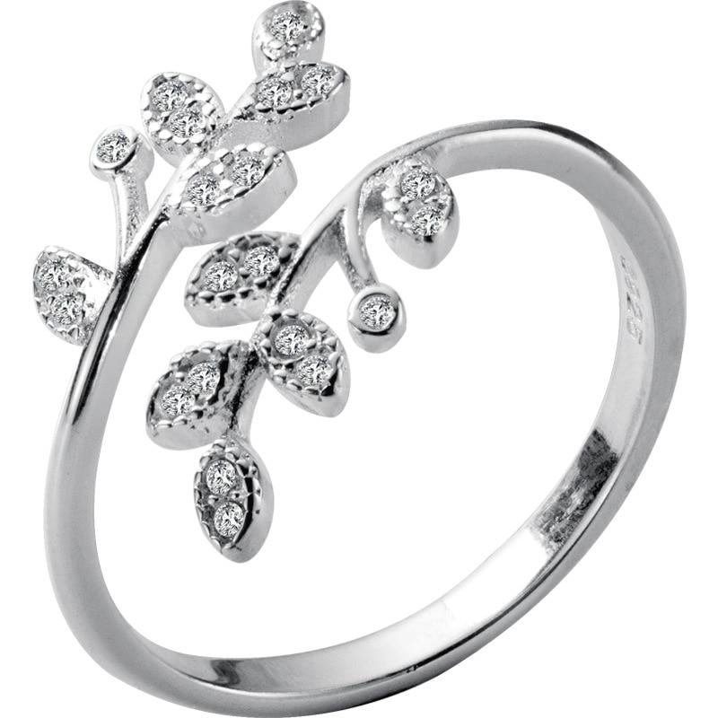 Crystal Leaf Ring-Rings-Arimonz-Arimonz