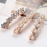 Crystal Pearl Hair Clip-Hair Accessories-Arimonz-Arimonz