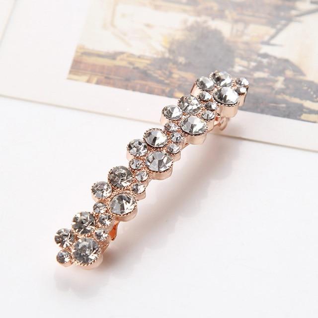 Crystal Pearl Hair Clip-Hair Accessories-Arimonz-White-Arimonz