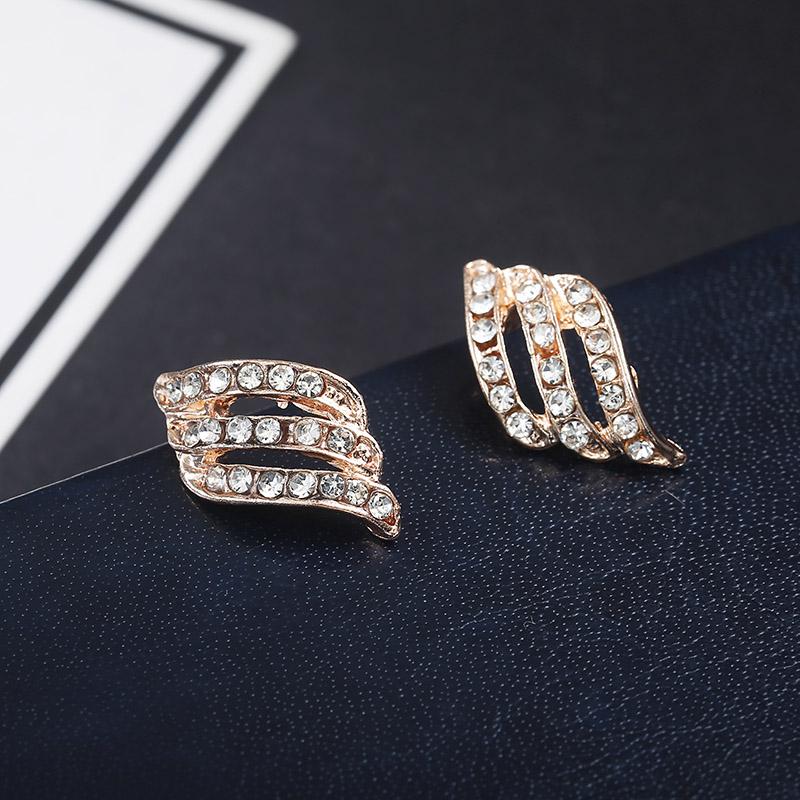 Crystal Stud Earrings-Earrings-Arimonz-Arimonz