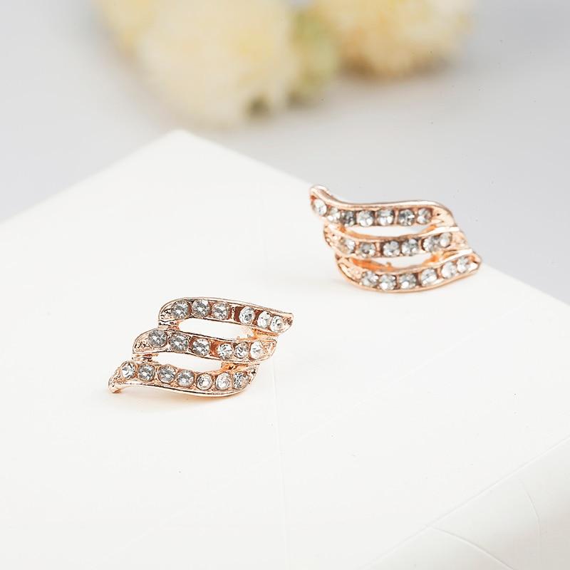 Crystal Stud Earrings-Earrings-Arimonz-Arimonz