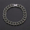 Curb Ankle Bracelet Jewelry Cuban Chain Bling Foot Anklet-Anklets-Arimonz-Black Gun-Arimonz