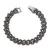 Curb Ankle Bracelet Jewelry Cuban Chain Bling Foot Anklet-Anklets-Arimonz-Black Gun Rhinestones-Arimonz