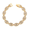 Curb Ankle Bracelet Jewelry Cuban Chain Bling Foot Anklet-Anklets-Arimonz-Gold Different Style-Arimonz
