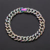 Curb Ankle Bracelet Jewelry Cuban Chain Bling Foot Anklet-Anklets-Arimonz-Multicolor-Arimonz