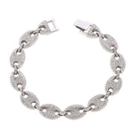 Curb Ankle Bracelet Jewelry Cuban Chain Bling Foot Anklet-Anklets-Arimonz-Silver Different Style-Arimonz