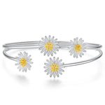 Daisy Charm Bangle-Braceletes-Arimonz-Arimonz