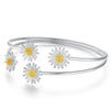 Daisy Charm Bangle-Braceletes-Arimonz-Arimonz