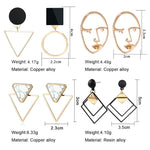Dangle Drop Earrings-Earrings-Arimonz-Arimonz