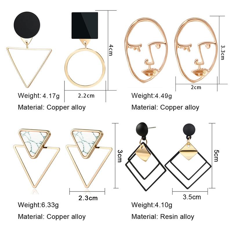 Dangle Drop Earrings-Earrings-Arimonz-Arimonz