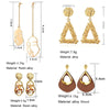 Dangle Drop Earrings-Earrings-Arimonz-Arimonz