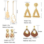 Dangle Drop Earrings-Earrings-Arimonz-Arimonz