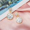 Dangle Drop Earrings-Earrings-Arimonz-A Marble-Arimonz