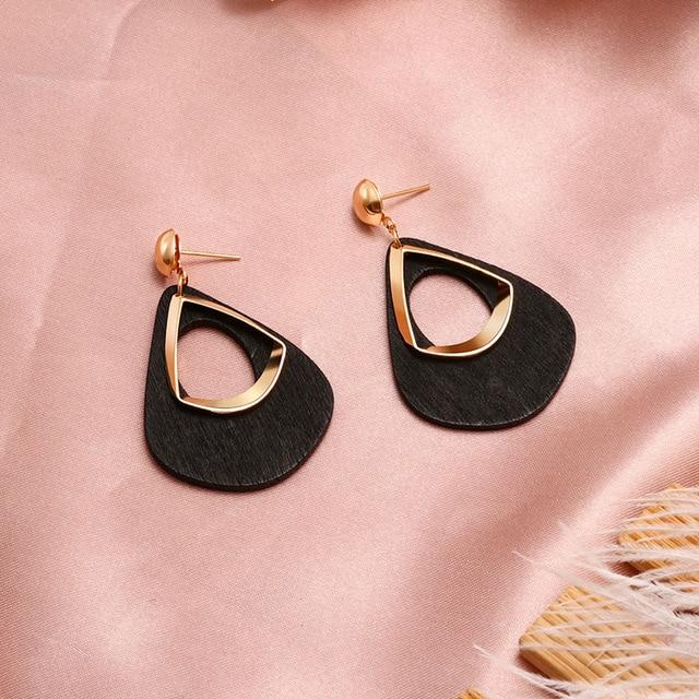 Dangle Drop Earrings-Earrings-Arimonz-C Black-Arimonz