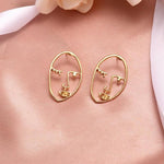 Dangle Drop Earrings-Earrings-Arimonz-F Gold-Arimonz