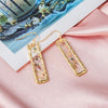 Dangle Drop Earrings-Earrings-Arimonz-Rectangle-Arimonz
