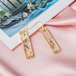 Dangle Drop Earrings-Earrings-Arimonz-Rectangle-Arimonz