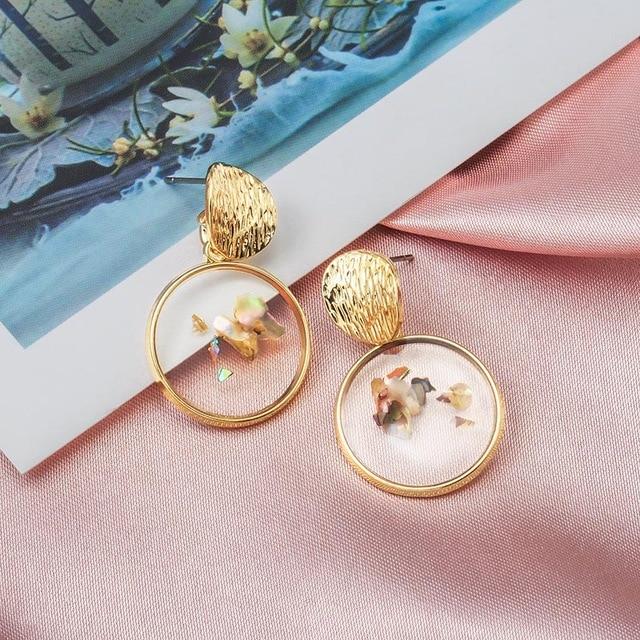 Dangle Drop Earrings-Earrings-Arimonz-Round-Arimonz