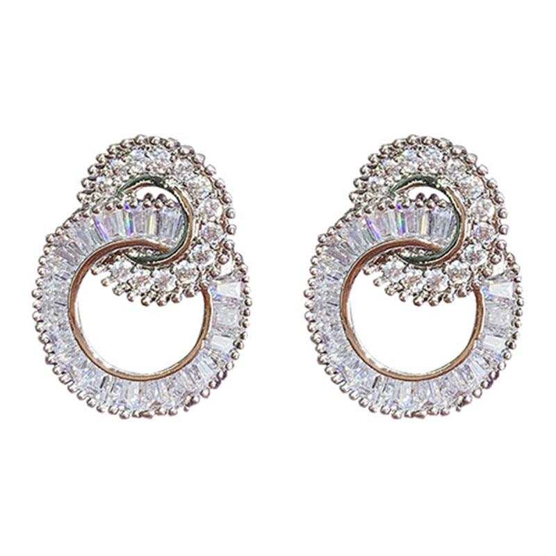 Dazzling Stud Earring Fashion Jewelry Women Earrings-Earrings-Arimonz-Arimonz