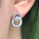 Dazzling Stud Earring Fashion Jewelry Women Earrings-Earrings-Arimonz-Arimonz